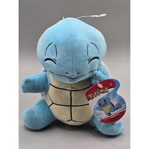Pokémon SQUIRTLE Plush WCT Exclusive Plushie Toy 8" Wicked Cool Toys Tags